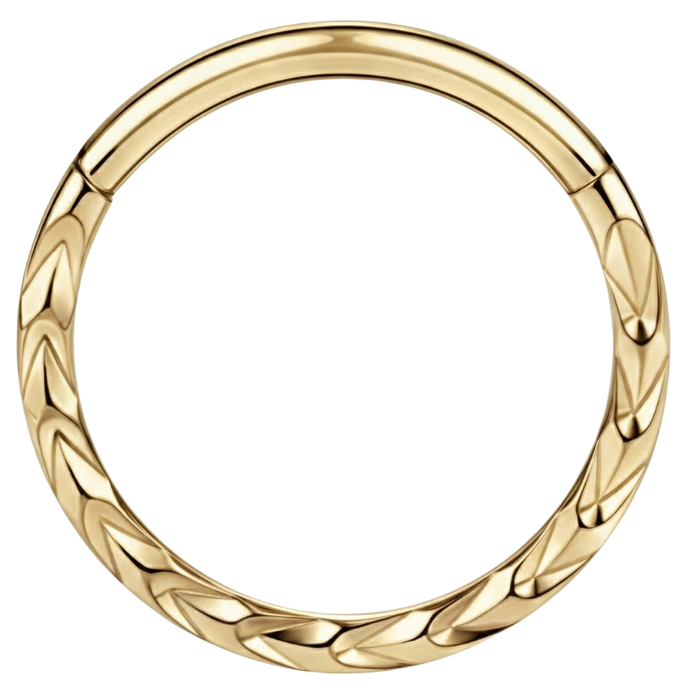 Segmentierter Clicker aus Titan, Ohr-Kreis-Struktur