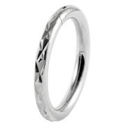 Diamant segmenté Clicker en titane - Structure circulaire