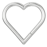 Clicker segmenté en titane - Coeur