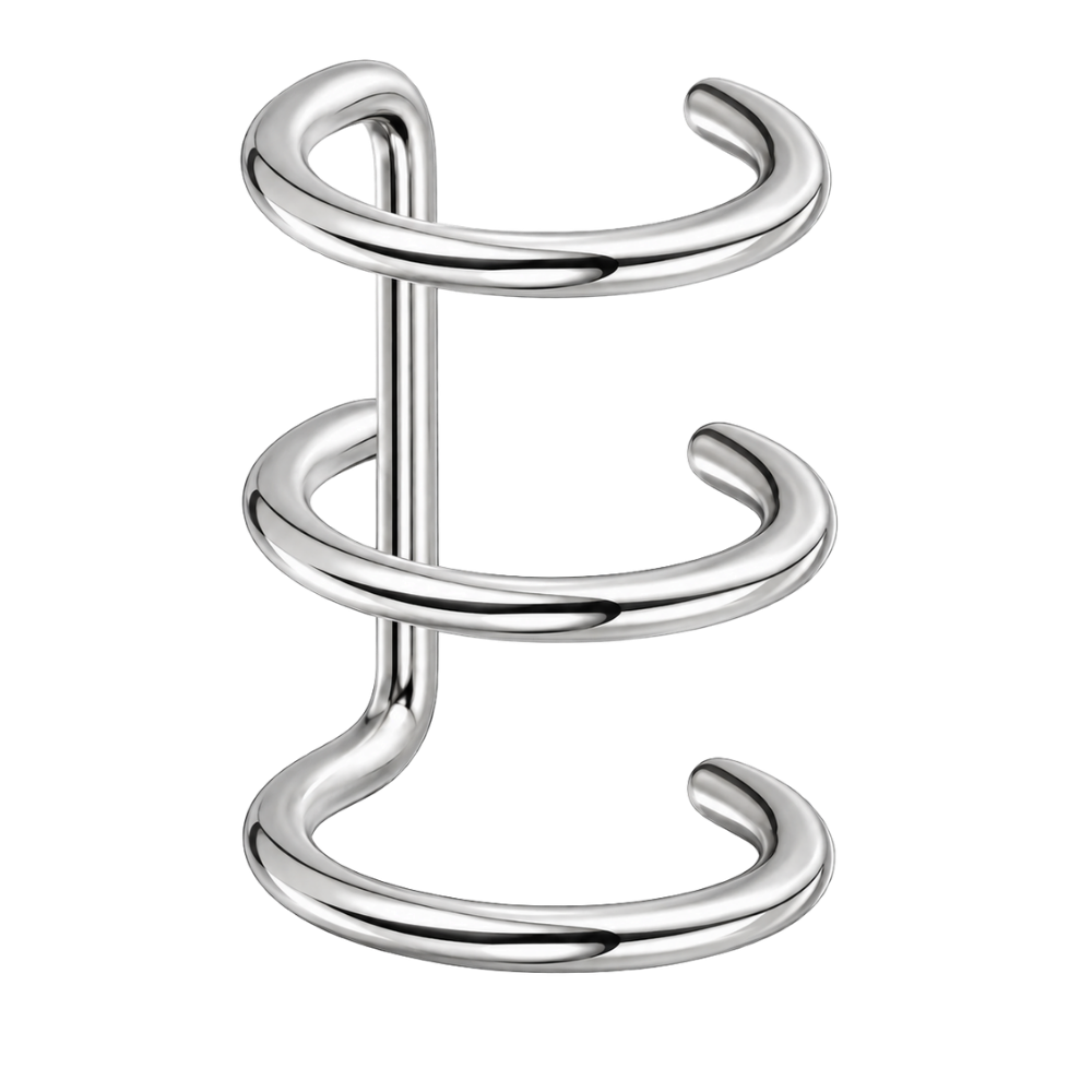 Fake-Ohrring – Dreifach-Ohrmanschette