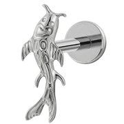 Titanium Decoratieve Labret - Vis