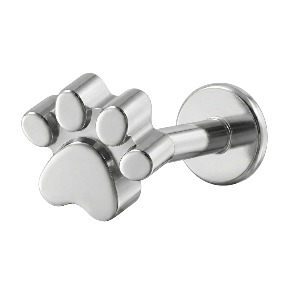 Titanium Decoratieve Labret - Poot