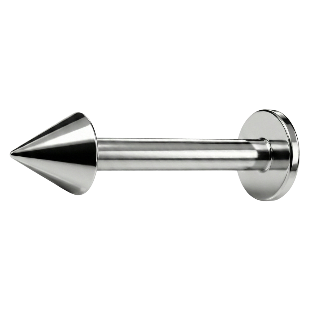 Titan-Labret mit Kegel – Außengewinde