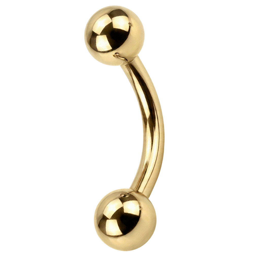 Titanbanane mit Kugeln – Innengewinde