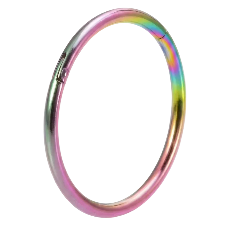 Titanium gesegmenteerde clicker - cirkel - doordringende planeet