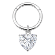 Segment Clicker Avec Pendentif Coeur