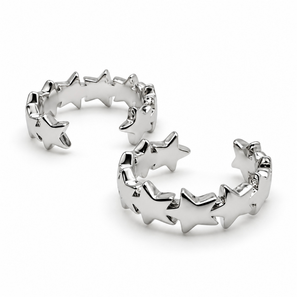 Nausznica z Gwiazd - Ear Cuff