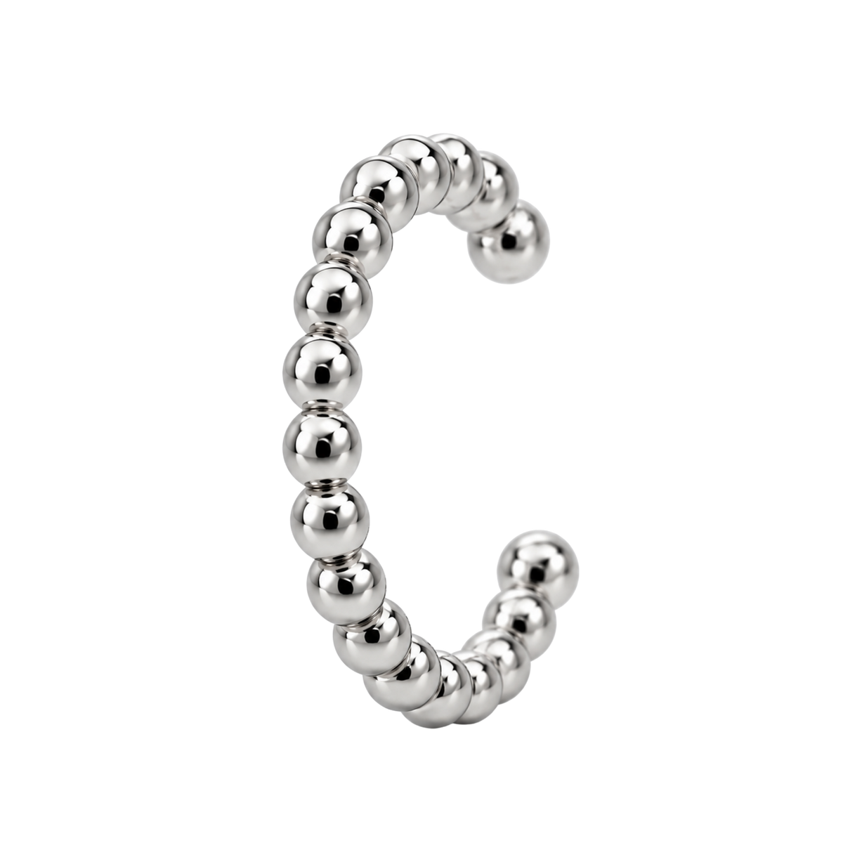 Nausznica z Kuleczkami - Ear Cuff
