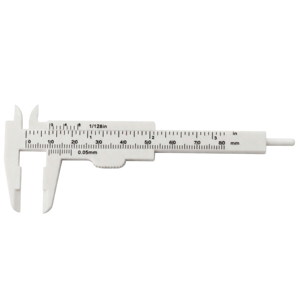 Mini Pied à Coulisse en Plastique pour Piercing - Couleurs Variées