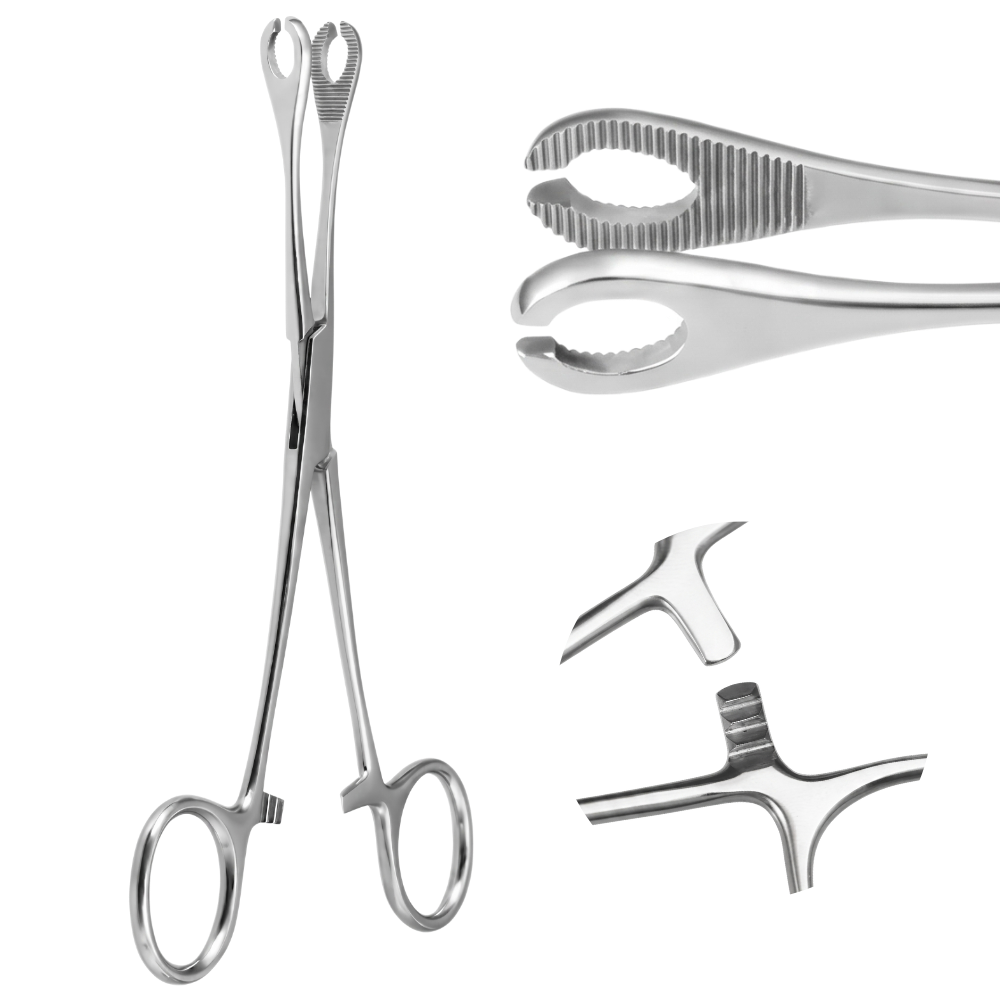 Piercingzange - Rund, Offen, 0,5 cm