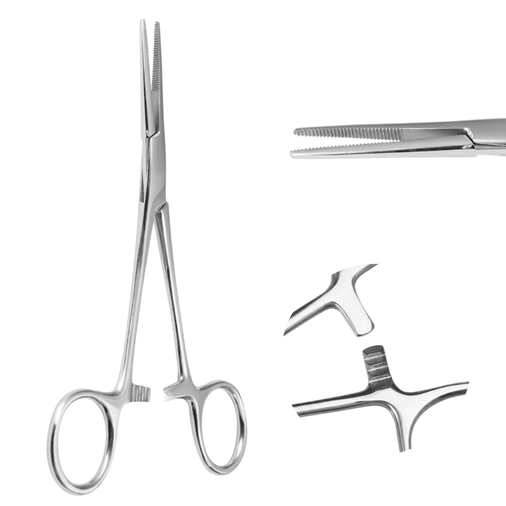 Piercingzange - Gerade, 14,5 cm