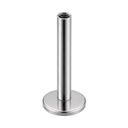 Titanium Pret Labret met interne draad