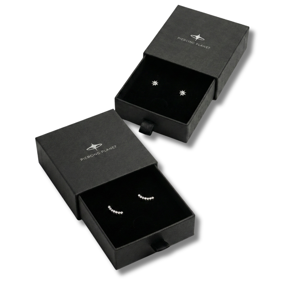 Coffret Cadeau Bijoux Élégant - Noir
