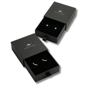 Elegante Schmuck-Geschenkbox – Schwarz