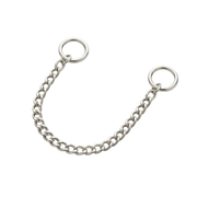 chaîne de boucle d'oreille piercing en argent