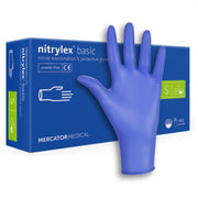 Poedervrije nitrilhandschoenen - Mercator Nitrylex Basic