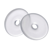 Plaques de cicatrisation à disque sans traction (2 pcs) - Silicone médical pour granulation et irritation