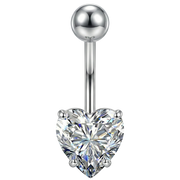 Titanium Navelring - Hart