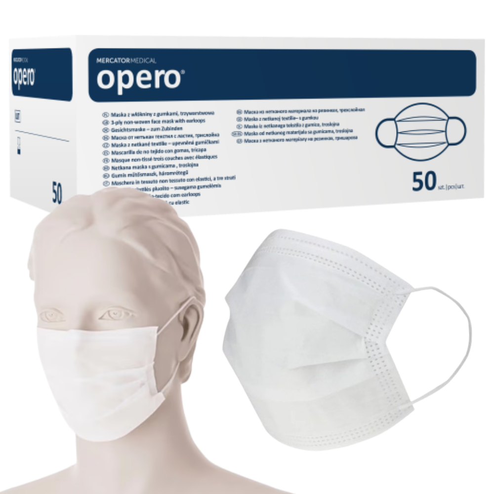 Opera Wegwerp Chirurgische Maskers - 50 stuks